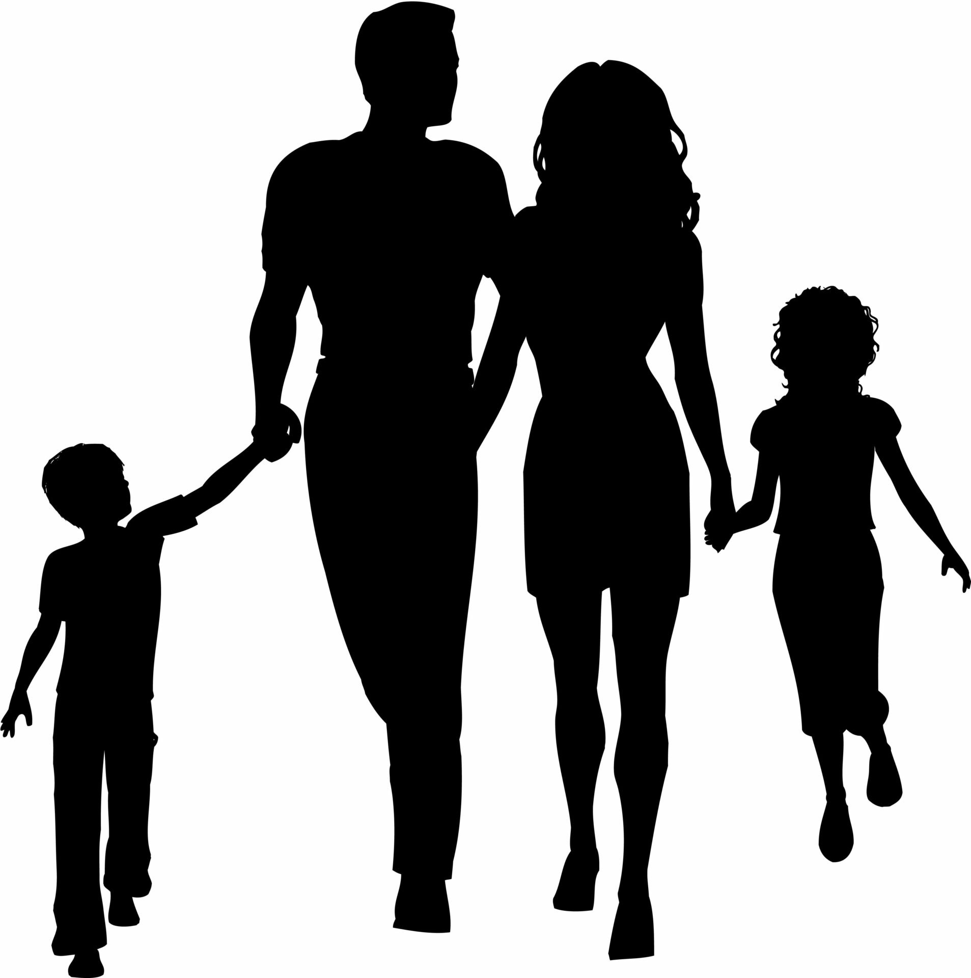 family walking clipart - photo #22