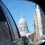 Capitol in Rear View Mirror
