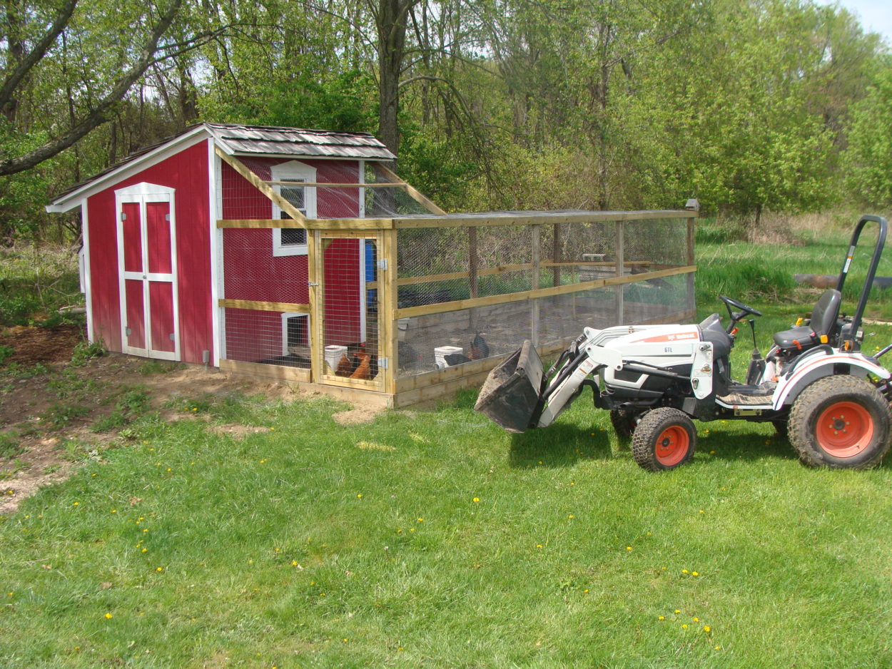 Hen House & Tractor