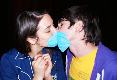 Swine Flu Kiss