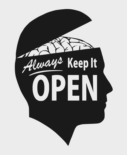 i am open minded person