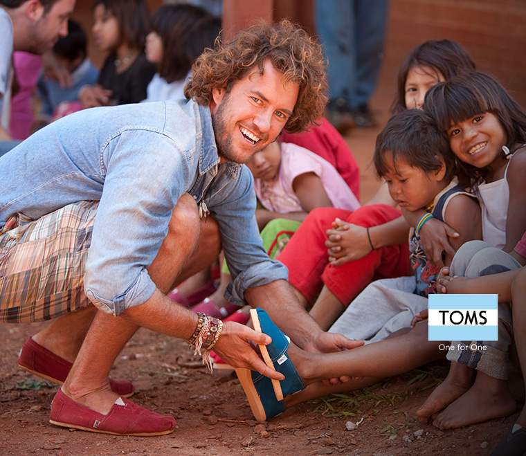 toms shoes charity